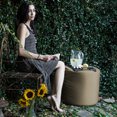 thumbnail image 3 of Jaxx Spring Outdoor Ottoman, Taupe, 3 of 3