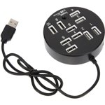 SNNROO Usb Hub 10 Ports Usb Expander Usb Hub Extension For Laptop Desktop Computer