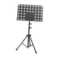 thumbnail image 4 of Milaget Music Sheet Stand Adjustable Height for Band Stage Performance Music Players Black, 4 of 9