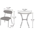 thumbnail image 3 of hometrends Somerset Bistro Set, 3 of 9