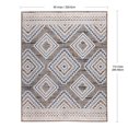 thumbnail image 3 of Ricco Stone Brown Indoor Outdoor Patio Area Rug, 7 ft. 6-inch x 9 ft. 6-inch, 3 of 8