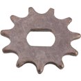 thumbnail image 3 of FLAMEEN Bicycle Sprocket,11 Teeth Steel Sprocket Bicycle Chain Wheel Replacement Part Square Hole 0.5 X 0.7in Inner Diameter,11 Teeth Sprocket, 3 of 8