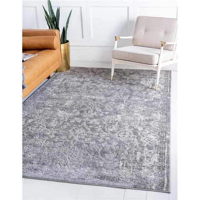 Unique Loom 3147385 5 x 8 Pi Albany Portland Tapis Rectangulaire&44; Gris