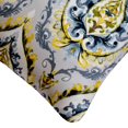 thumbnail image 2 of Throw Pillow Covers, Gray 18"x18" (45x45 cm) Throw Pillow Covers, Satin Damask Printed Throw Pillows For Sofa, Damask Pattern Contemporary Style - Fiery Damask, 2 of 3