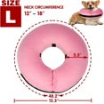 thumbnail image 2 of YSTINNG Inflatable Dog Collar-Soft Protective Cone for Dogs After Surgery,Dog Donut Collar Suitable for Dogs and Cats,Dog Cone Collar to Prevent Pets from Touching Stitches,Wounds and Rashes(Pink,L), 2 of 6