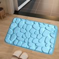 thumbnail image 4 of Rongfmy Flannel Door Mat Entrance Mat Floor Mat Smooth Area Rugs Front Door Carpet Water 50x80cm, 4 of 8