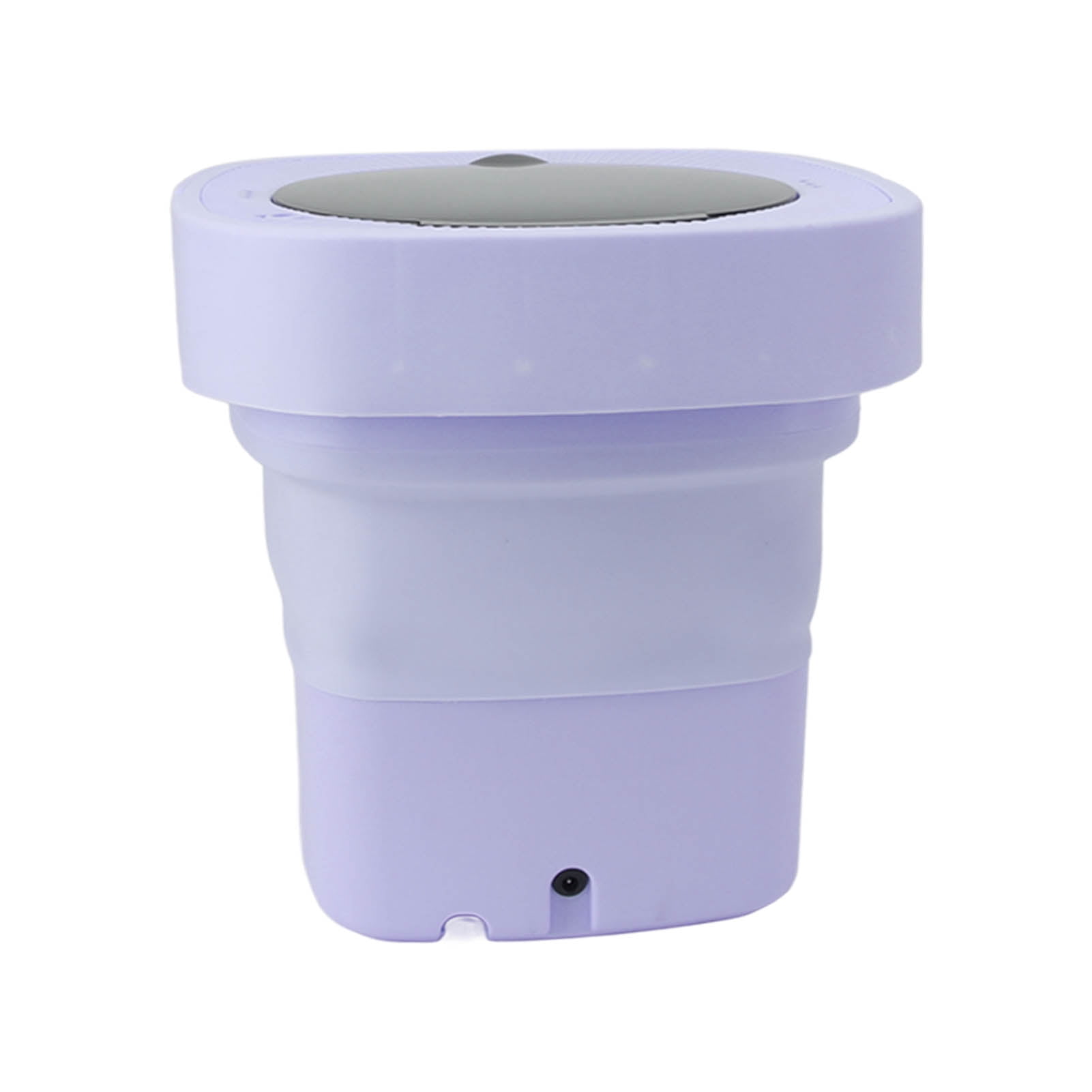 Portable Washing Machine, 6.5L Foldable Mini Washing Machine, Small Washer For Baby Clothes Underwear Socks, Automatic Wash And Spin Dry Washer With Water Tube