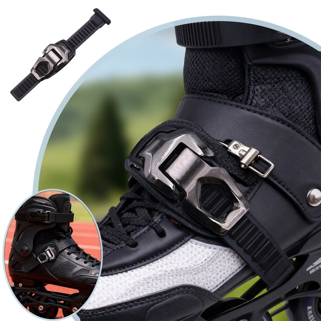 Universal Roller Skate Replacement Straps Wheels and Buckle Set with Screws for Adults and Children