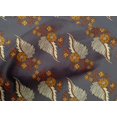 thumbnail image 4 of oneOone Cotton Cambric Fabric Leaves Block Print Fabric By Yard 56 Inch Wide, 4 of 4