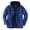 ZD-Blue, variant on cllios Mens Quilted Lined Flannel Hooded Jacket Prime Day Deals, Plaid Button Down Shirts Zipper Hoodie Jacket Double Closure Windproof Outdoor Work Shacket Jackets