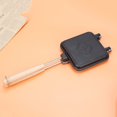 thumbnail image 3 of Cast Iron Waffle Hot Sandwich Maker Pan Non Stick Double Sided Kitchen Breakfast, 3 of 10