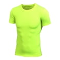 thumbnail image 2 of Gspmoly Chemises pour Hommes, Chemises de Sport d'Entraînement à Séchage Uni à Manches Courtes et Col Rond pour Hommes, Hauts pour Sortir jusqu'à 65 % de Rabais, 2 of 4