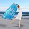 thumbnail image 5 of Meitianfacai Microfiber Beach Towel Super Lightweight Colorful Bath Towel Sandproof Beach Blanket Multi-Purpose Towel For Travel Swimming Pool 28x55 Inch, 5 of 5