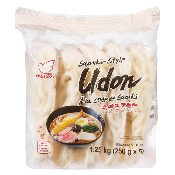 Heiwa Frozen Sanuki Style Udon, Net Weight (250 g x 5)