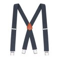 thumbnail image 1 of Buyless Fashion Suspenders for Men - 48" Elastic Adjustable Straps 1 1/4" - X Back, 1 of 1
