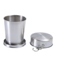 thumbnail image 2 of HOZADOIE The Cup Home Essentials Steel Travel Telescopic Collapsible Shot Glass Emergency Pocket Cup, 2 of 9