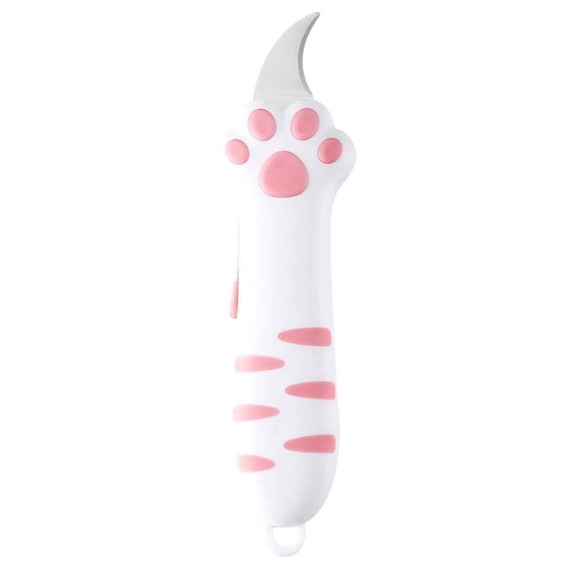 Ovzne Claw Box Cutter Art Knife Delicate Heart Retractable Cutting Scissors On Clearance