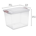 thumbnail image 2 of Sterilite 26L Latch Box - Pink, 2 of 4