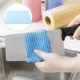 thumbnail image 1 of Kitchen Cloths,, Convenient Kitchen Towel, Soft Dish Cloths, Free Cutting 27x15cm  Wipe The Table Do The Washing Up, 1 of 8