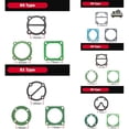 thumbnail image 3 of 3 in 1 Air Compressor Cylinder Head Base Valve Plate Gaskets Washers 51 65 80 90, 3 of 4