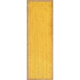 thumbnail image 2 of Indian Handmade Braided Inner Yellow Natural Jute Area Rug, Home Décor Rug, Jute Rug for Bedroom, Dining Room, living room, Doormat Rug Size - 2' x 5' (60 cm x 150 cm), 2 of 5