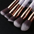 thumbnail image 3 of Makeup Brushes Set Make Up Brushes Professional 10Pcs Marble Makeup Brush Set for Foundation Powder Concealers and Eyeshadow, 3 of 5