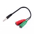 thumbnail image 4 of axGear 3.5mm Stereo Splitter Audio to Mic Headset Jack Plug Adapter For Cell Phone, 4 of 4