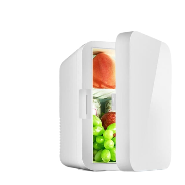 Mini Portable Car Refrigerator Small Cooler For Travel Camping Drinks And Food Storage