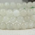 thumbnail image 4 of Bracelet Extensible Unisexe en Perles Rondes de 6 mm en Pierre de Lune Blanche Naturelle, 4 of 4