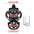 thumbnail image 2 of TopLLC Tools&Home Improvement Folding Turntable Water Cup Aluminum Alloy Folding Cup With Rotation Turntable And Screws Tool Light Bicycle Bottle For Motorcycles Bicycles Water cup holder, 2 of 5