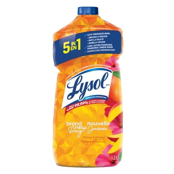 Lysol® Nettoyant multi-surfaces versable - Brand New Day Mangue & Hibiscus, 1.2 l