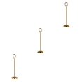 thumbnail image 4 of Baohd Contemporary Table Number Holder Photo Stand for Trendy Hotel Settings Gold 20cm 3Set, 4 of 6