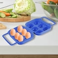 thumbnail image 3 of Portable Egg Holder and Protective Storage Tray for Secure Kitchen Camping Picnic Travel Transport, 3 of 4