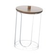 thumbnail image 2 of GUOOL Distributeur de Gobelets de Salle de Bain Support Multifonctionnel Réutilisable avec Couvercle en Bois, 2 of 9