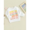 thumbnail image 3 of Faithtur Sweat-Shirts d'Anniversaire Garçon Lettre Imprimé Manches Longues Col Rond Tops Vêtements Bébé, 3 of 9