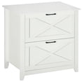thumbnail image 1 of Vinsetto Mobile Filing Cabinet on Wheels with Hanging Bars for A4 Size, 1 of 10