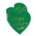 thumbnail image 1 of Inkdotpot Étiquette en Papier Doré Joyeux Anniversaire 50 Pcs, 1 of 6