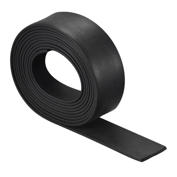 Unique Bargains Bandes de Feuille de Mousse de Caoutchouc EPDM, Rouleaux de Feuilles de Néoprène 3mm (T) X 40mm (W) X 2000 (L), Joint en Caoutchouc de Bricolage, Rembourrage d'Étanchéité