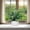 Green, variant on YIMWNYI Small Artificial Eucalyptus Plant with White Flower Pot Fake Plant Home Decor Bedroom Decoration Maintenance-Free Simulated Greenery Office Desk Decor Durable PE Artificial Potted Plant