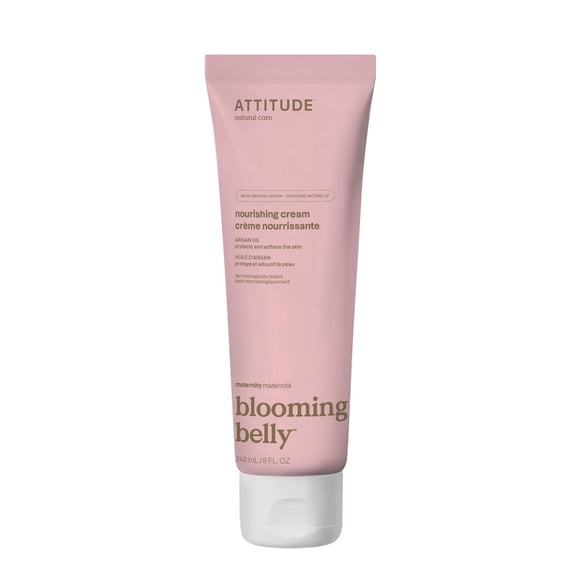 ATTITUDE blooming belly, Crème Nourrissante, Huile d'Agan, 240 mL