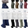 thumbnail image 4 of RKSTN Womens Jeans Bowknot Bell Bottom Flare Denim Pants Stretchy High Waisted Summer Pants with Pockets, 4 of 9