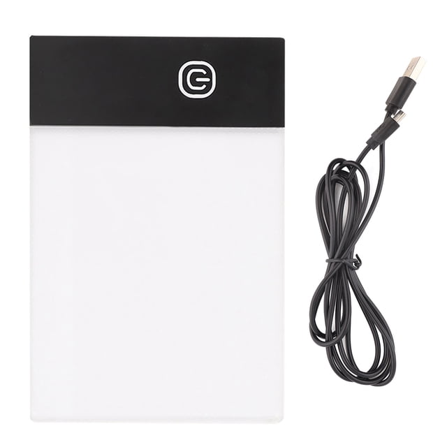 Adjust The Brightness Non-slip Backing LED Light Board, A6 Light Pad, Craft Paper Paper Tracing Paper For Home Art Calligraphy And Painting Animation Industry