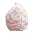 thumbnail image 1 of Durable Cotton Mesh Laundry Bag,Large Laundry Bags Mesh Laundry Bags With Drawstring Wash Bag For Delicates Garment Laundry Mesh Bag Sturdy Zipper, Breathable Mesh, Exquisite Laundry Bag, 1 of 5