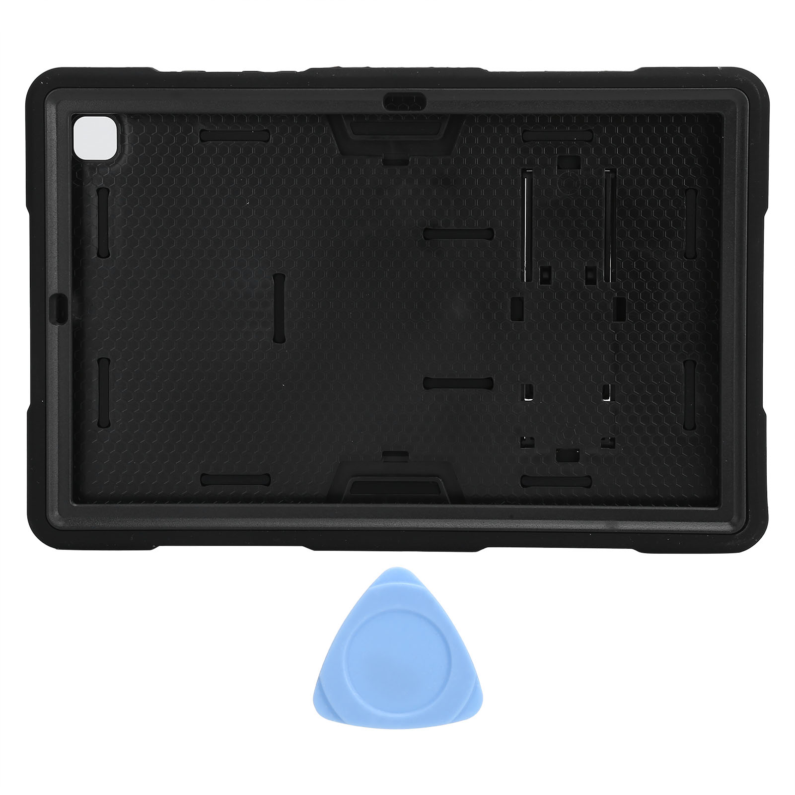 Tablet Cases Soft Light Multiple Colours Free Hands Protective Case for Galaxy Tab A7 ComputerBlack