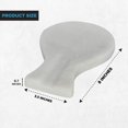 thumbnail image 4 of RADICALn Spoon Rest Handmade Marble Big White Spatula Ladle Fork Utensil Rest - Spoon Rests Keeper Kitchen Organizer - Chef Cooking Helper Tool Countertop Spoon Holder, 4 of 5