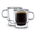 thumbnail image 1 of Double Wall Empilable Stackable Espresso Mug 100ml set of 2, 1 of 2