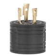 thumbnail image 2 of TT à RV Plug, TT à RV Plug Adaptateur de Générateur Industriel Prise Laiton Nous Contacte Standard 125V 30A 3 Broches pour, Fiches, Entrées & Réceptacles, 2 of 8