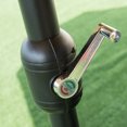 thumbnail image 4 of Costway Parasol de Marché Extérieur de 15 Pieds à Deux Côtés pour Patio avec Manivelle Beige, 4 of 5