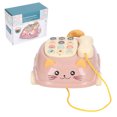 thumbnail image 1 of Baby Musical Toy, Baby Phone Comfortable Grip Plastic  For Enlightment Pink, 1 of 8