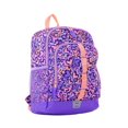 thumbnail image 4 of Sac à dos à pochette avant de Jetstream, motif de cœur violet, 4 of 5